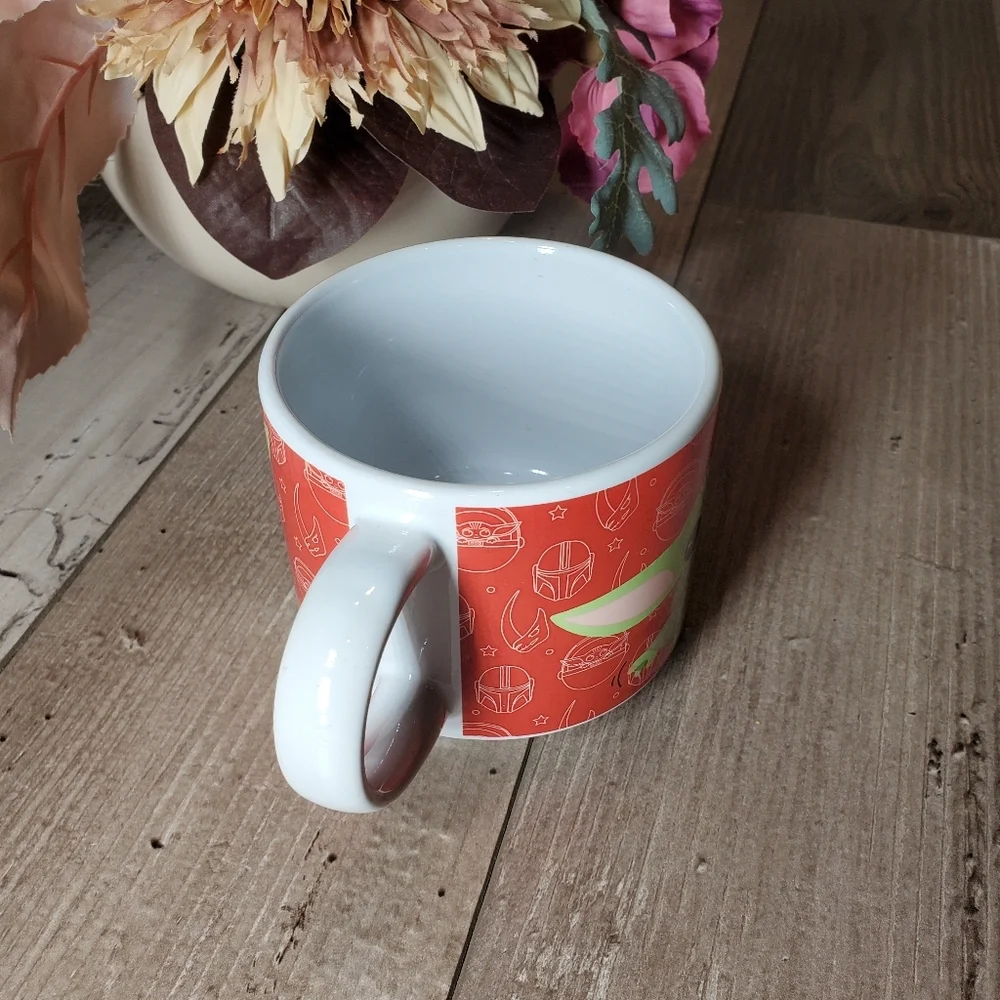 Star Wars Ceramic 14oz Red Grogu 
